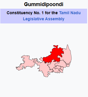 Gummidipoondi constituency map